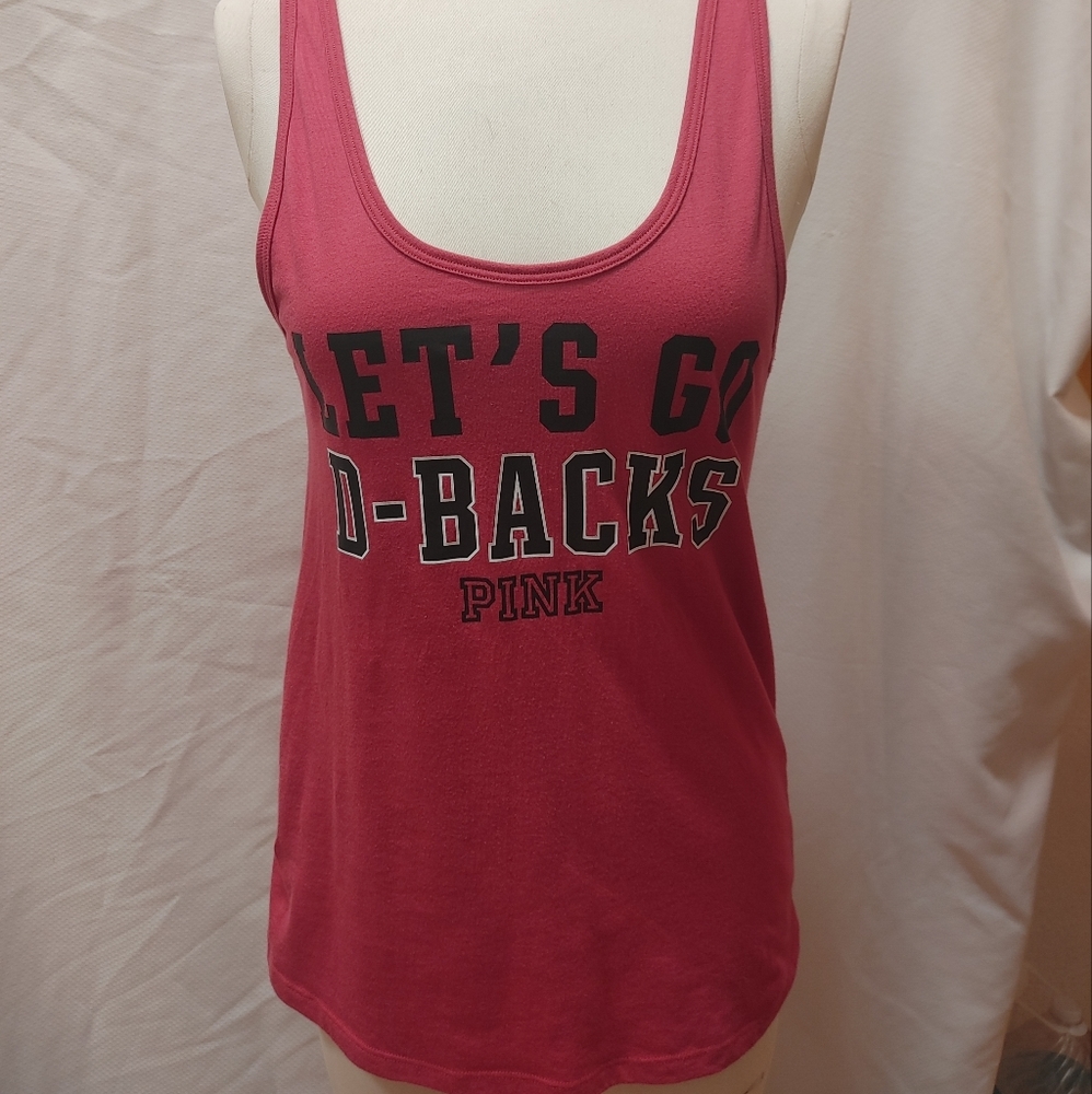PINK Arizona Diamondbacks baseball tank top size s